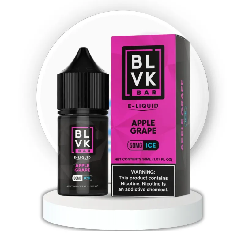 NicSalt - BLVK BAR - Apple Grape (30ml)